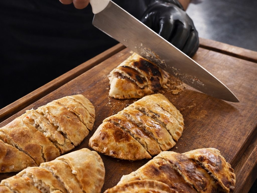 Empanadas na brasa 