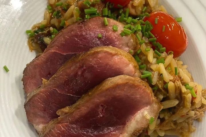 Arroz de pato por Rhian Braga