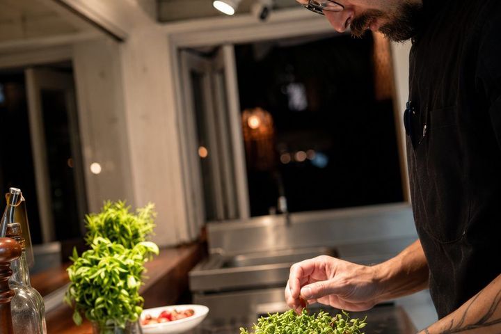 Prato por Chef Macedo
